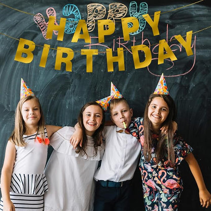 131 PCS Custom Birthday Banner DIY Letter Banners Personalized Banner | Make - Image 4