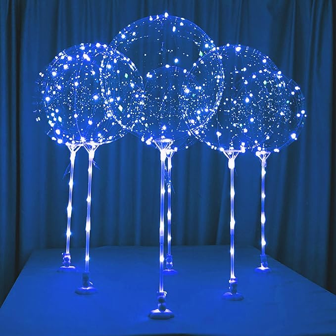 6PCS LED Light Up Balloons by lightsfever