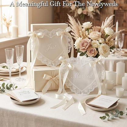 Just Married Wedding Chair Signs - Image 3