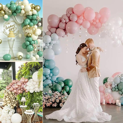 Arch Balloon Stand Kit, 8.2ft & 5ft Free Bending Soft Balloon Flower Backdrop - Image 6
