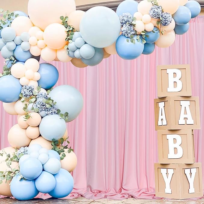 Pink Backdrop Curtain for Parties Valentine's Day Pink Photo Curtains by MEETSKY