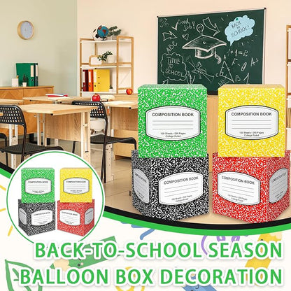 Denylo pro Back to School Balloon Box Decoration Sets Composition Book Balloon - Image 5
