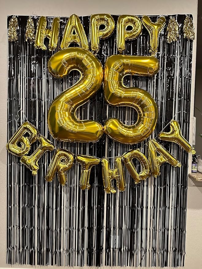 Numbers 14 Balloon 40Inch Gold Balloons - Image 2