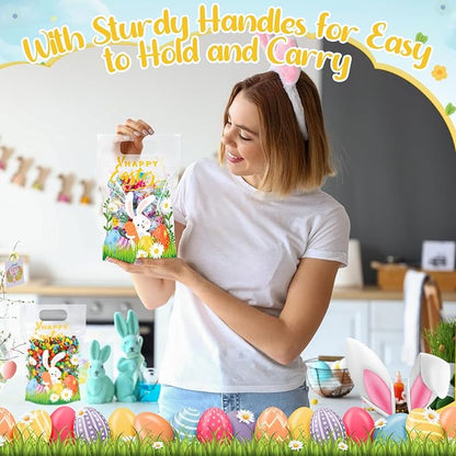 50 Pcs Easter Self Sealed Pouches Clear Sealing Pouches - Image 4
