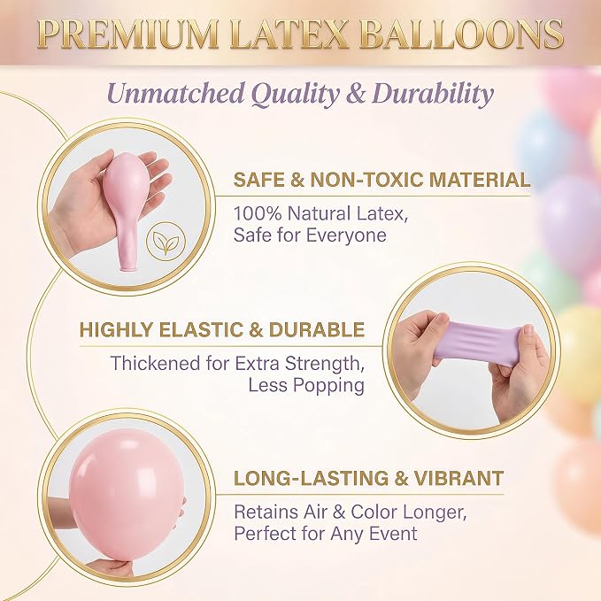 Pastel Balloon Column Kit Set of 2 - Image 5