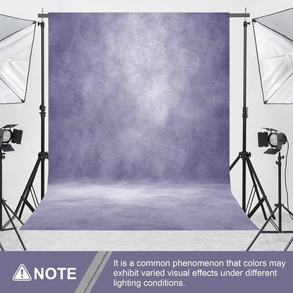 Abstract Photography Backdrop for Photoshoot 6x8ft, Light Purple, No Stand | - Image 5
