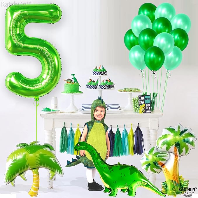 KatchOn Light Green 5 Balloon Numbers, 40 Inch | Balloons - Image 6