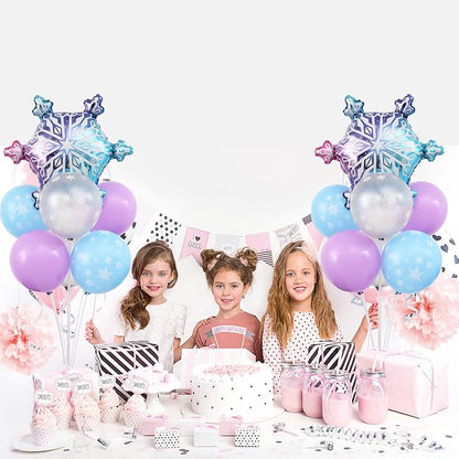 Snow Balloon Table Centerpiece Stand Kit 2 Sets - Image 5