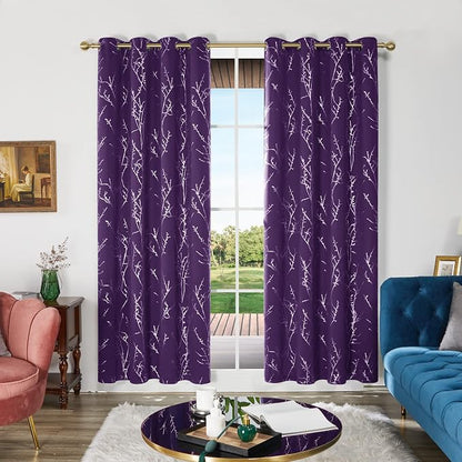 Deconovo Living Room Curtains 84 Inches Long, Thermal Insulated, Room Darkening by Unknown