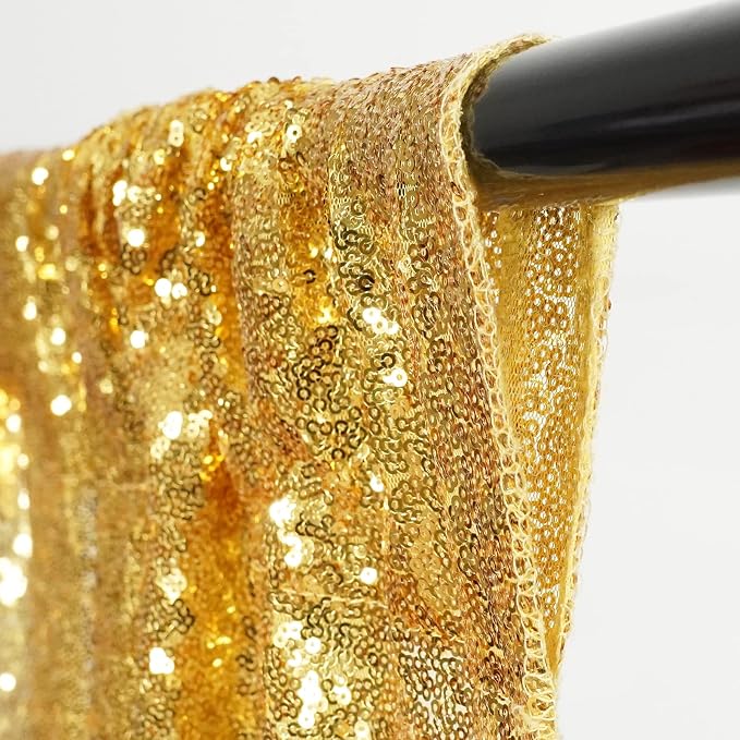 Poise3EHome 8FT x 10FT Sequin Photography Backdrop Curtain - Image 4