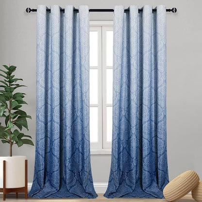 DWCN Ombre Blackout Curtains for Living Room by DWCN