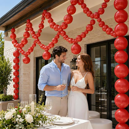 Red Linking Balloons - Image 3