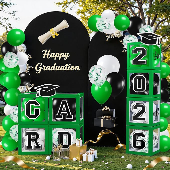 Graduation Decorations 2026 Graduation Party Decorations Set of 4 Boxes - Image 5
