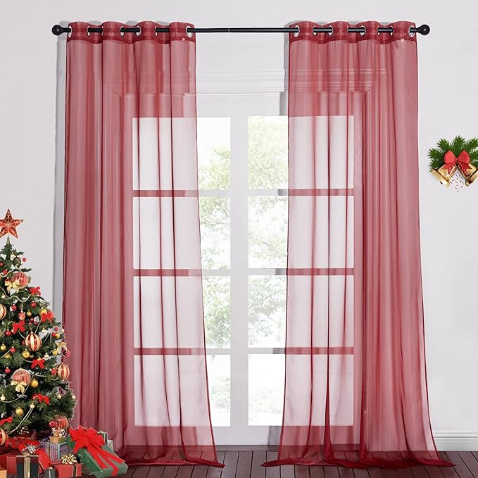 NICETOWN Sheer Window Curtains Panels by NICETOWN