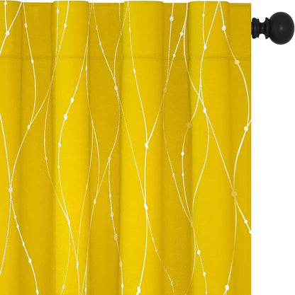 Deconovo Blackout Back Tab Curtains by Unknown