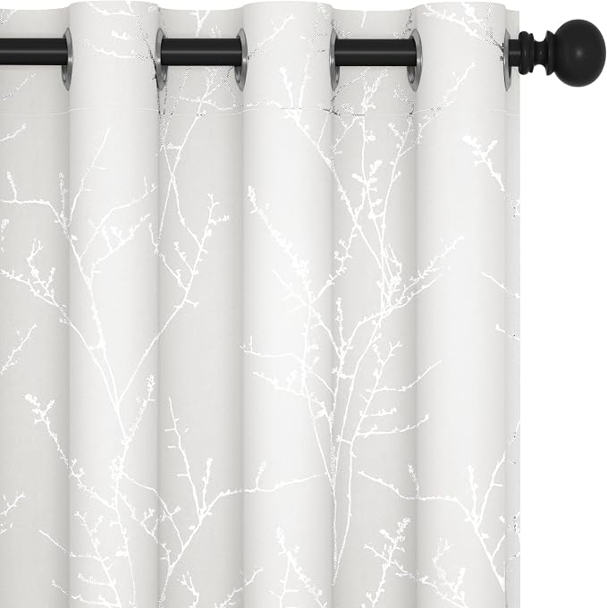 Deconovo Living Room Curtains 72 Inches Long, Thermal Insulated, Room Darkening by Unknown