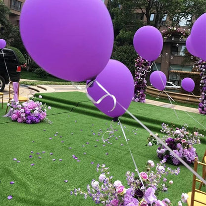 5 inch Purple Party Balloons - Image 4