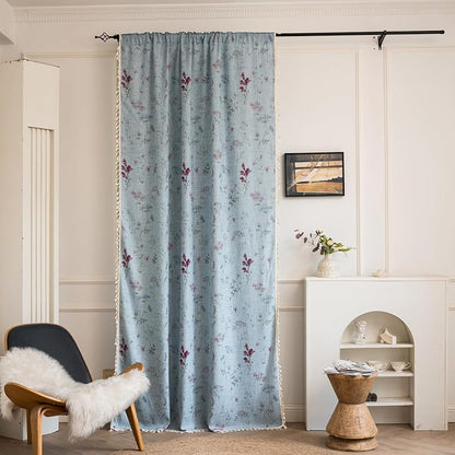 ENJOYBRIDAL Floral 96 Inch Curtains - Image 4