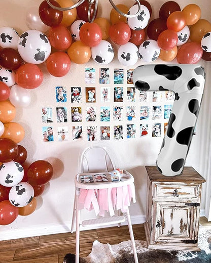 Cow Print 5 Balloon - Image 3