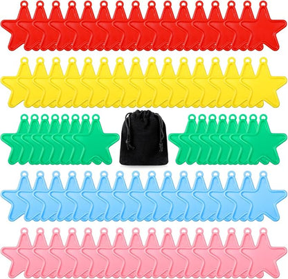 Lenwen 80 Pcs Balloon Weights Plastic Colorful Weights by Lenwen