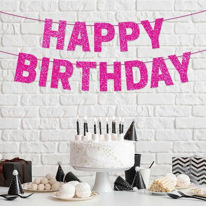 Pre-Strung Happy Birthday Banner - Image 9