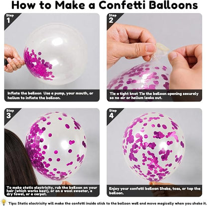 Purple Balloons, Anniversary, Graduation, Wedding Party Decorations - Image 4