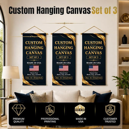 Custom Hanging Canvas Wall Art by BCB Print - Image 2