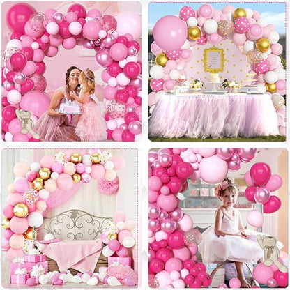 Archloon Pink Balloons Arch Kit, Princess Theme, Engagements, Baby Shower - Image 7