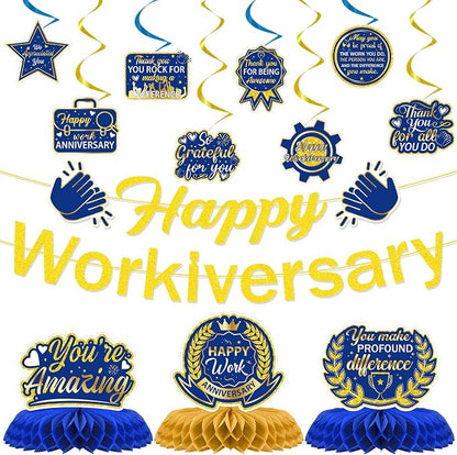 Happy Work Anniversary Decorations by Yoyuspy