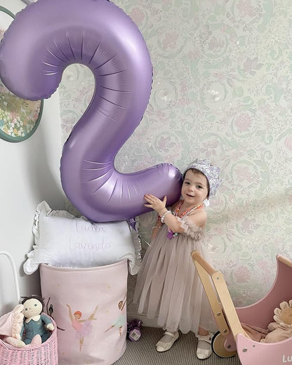 Lilac Number 2 Balloon 40 Inch - Image 3