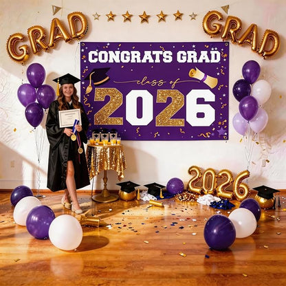 Class of 2026 Graduation Banner 47x67" - Image 5