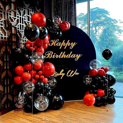 Red and Black Balloons, Thick & Durable, - Image 5