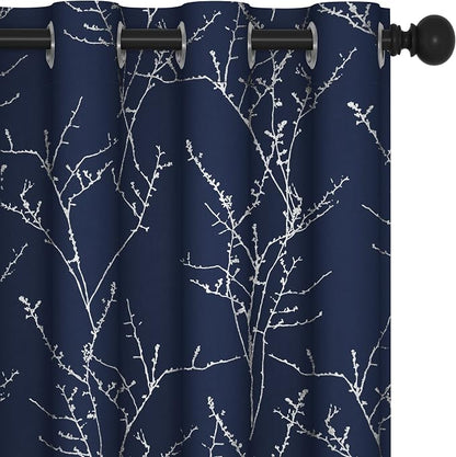 Deconovo Living Room Curtains 72 Inches Long, Thermal Insulated, Room Darkening by Unknown