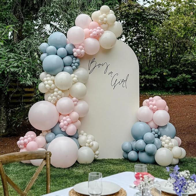 Gender Reveal Balloon Kit, Boho Party & Birthday Supplies - Image 3