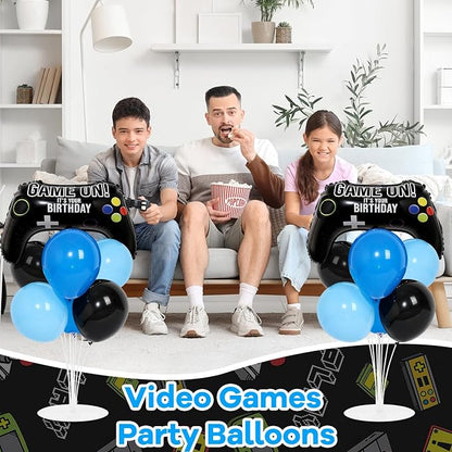 Video Game Birthday Party Balloons Stand Kit 2 Sets - Image 6