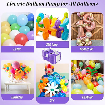 Electric Balloon Pump, 3-in-1 Portable Air Pump - Image 2