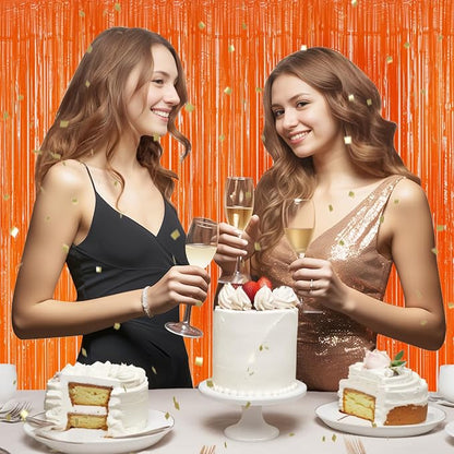 DECOCKRAT 3 Pack Foil Fringe Backdrop - Image 6