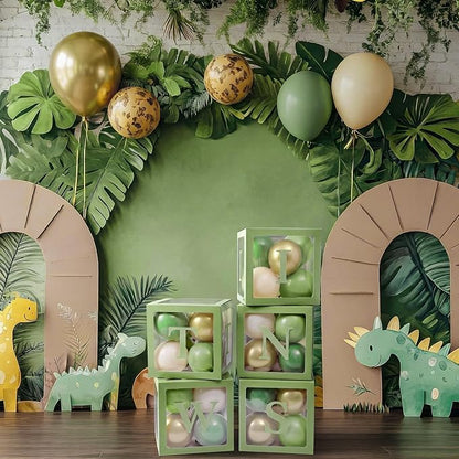Thyle 5pcs Twins Balloon Boxes Clear Baby Shower Boxes - Image 5
