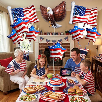 4th of July Patriotic Balloons Set - Image 5