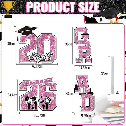 Graduation Yard Sign Class of 2026 Decorations - Image 2