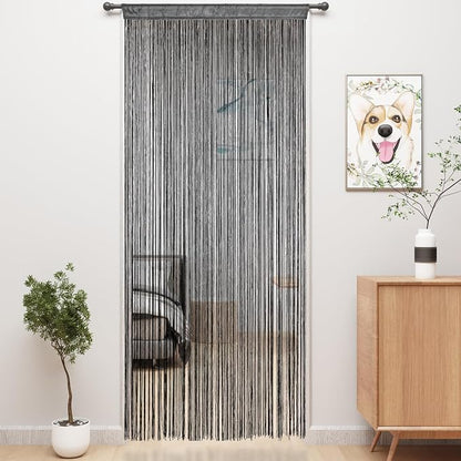 YIIBAII Door String Curtains Fringe Door Curtains by YIIBAII