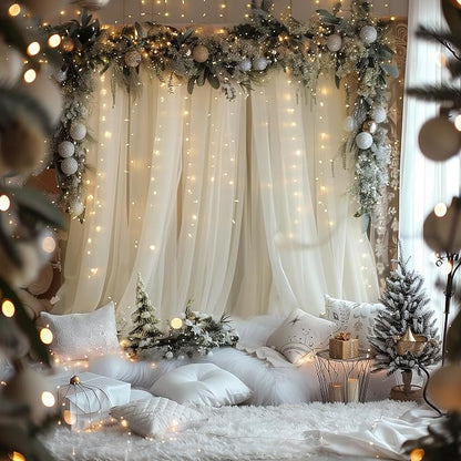 Fomcet Tulle Backdrop Curtains - Image 6