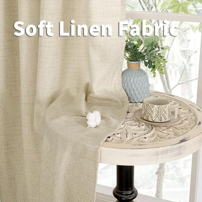 YoungsTex Linen Curtains 84 Inch Length - Image 6