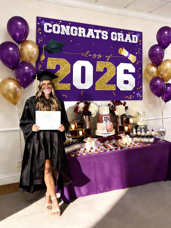 Class of 2026 Graduation Banner 47x67" - Image 8