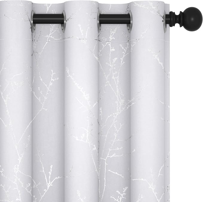 Deconovo Living Room Curtains 84 Inches Long, Thermal Insulated, Room Darkening by Unknown