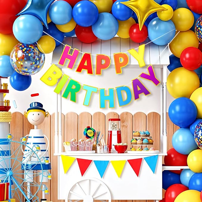 Pre-Strung Happy Birthday Banner - Image 6