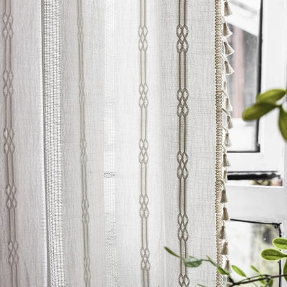 Sutuo Home Boho Curtains 96 Inches Long - Image 3