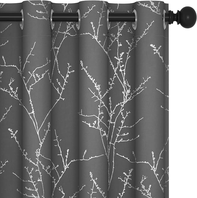 Deconovo Living Room Curtains 95 Inches Long, Thermal Insulated, Room Darkening by Unknown