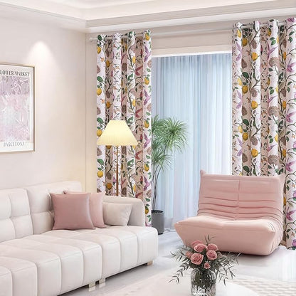 Topfinel Pink Blackout Window Curtains 72 Inch Length 2 Panels - Image 6