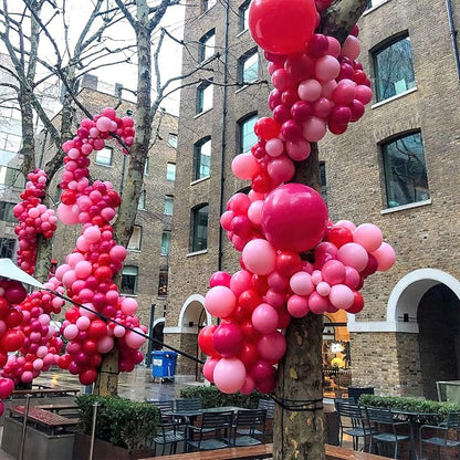 PartyWoo Hot Pink Balloons 50pcs Magenta Fuchsia Color 12 Inch | Balloons - Image 6